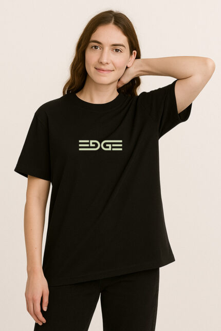 Edge Printed Oversize Women's T-Shirt