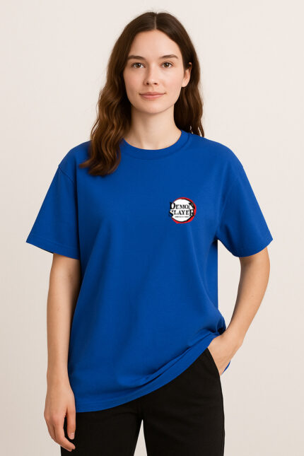 Demon Slayer Printed Oversize Women's T-Shirt